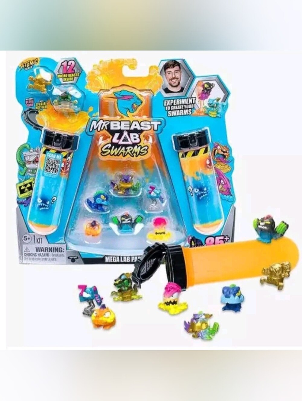 Mr Beast Lab Swarms Atomic Series Panther Claws 12 Pack